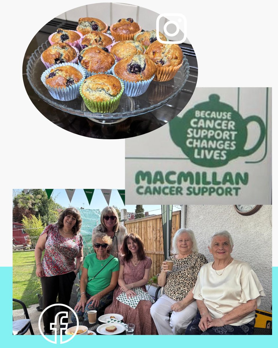 WeekendWitch's tweet photo. Showing off the blueberry muffins I made for my friend Karen's @macmillancancer coffee afternoon #fundraiser. A lovely afternoon for a great cause! https://t.co/9bvgzIrbak