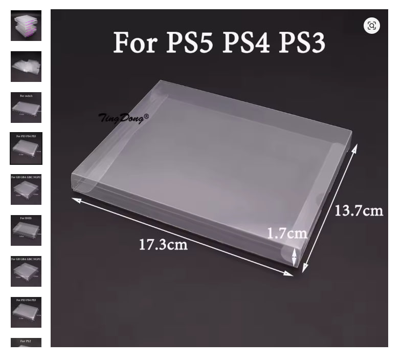 cinemix_es's tweet photo. 🔥 Si quieres proteger tus Steelbooks de arañazos, polvo y roces ¡ficha este CHOLLAZO de AliExpress!

📦 Pack de 20 fundas por... ¡Menos de 0,90 € cada una! Y envío gratis.

👉 https://t.co/Urc9COMBVs

⚠️ Selecciona el modelo PS4/PS5, que es el que nos interesa para Steelbooks. https://t.co/8nSUhRi7Xb