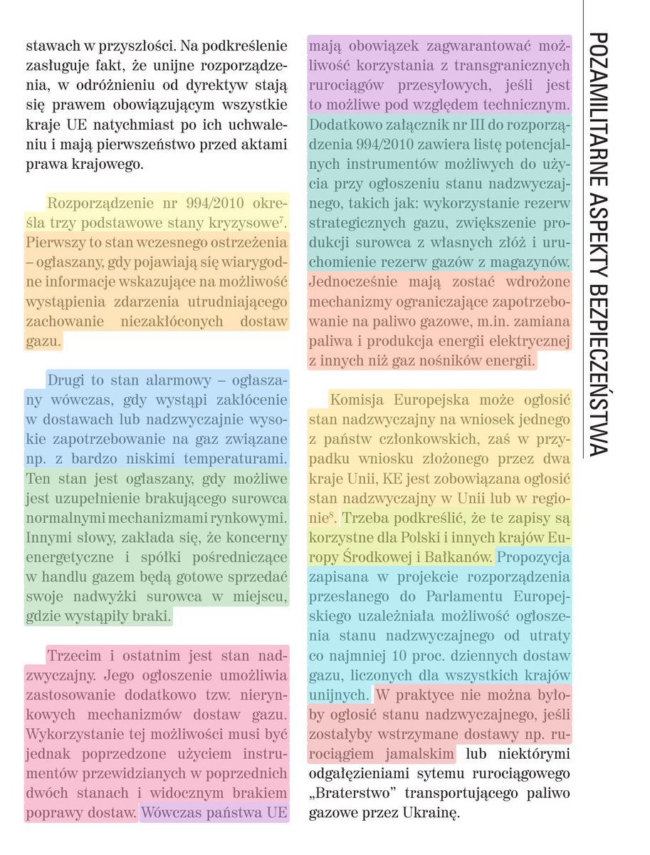 TomaszMentzen's tweet photo. Kolejna zapożyczona strona w doktoracie @jakubwiech. Tym razem analiza Rozporządzenia UE nr 994/2010 została przepisana z artykułu Pawła Turowskiego „Nowe prawo Unii Europejskiej a bezpieczeństwo energetyczne Polski”, „Bezpieczeństwo Narodowe” I/2011  

Autor w ogóle nie występuje w bibliografii.