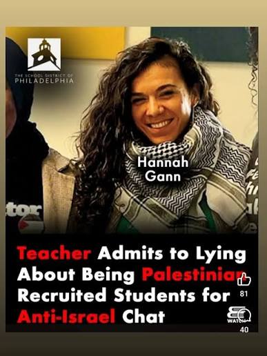 GadSaad's tweet photo. I'm delighted to report that The Wood Cricket Jew Award for September 2026 goes to Hannah Gann.  She is such a kind and empathetic Jewish woman that she lied about her heritage and pretended to be part black and part Palestinian.  Being Jewish does not carry points in Victimology Poker but a black Palestinian, now that is orgasmic!

This retarded degenerate is a true affront to human dignity.  Instead of being proud of her heritage, she sides with those who would have gang raped her and killed her on October 7.  She is better than you.   Death before Islamophobia.