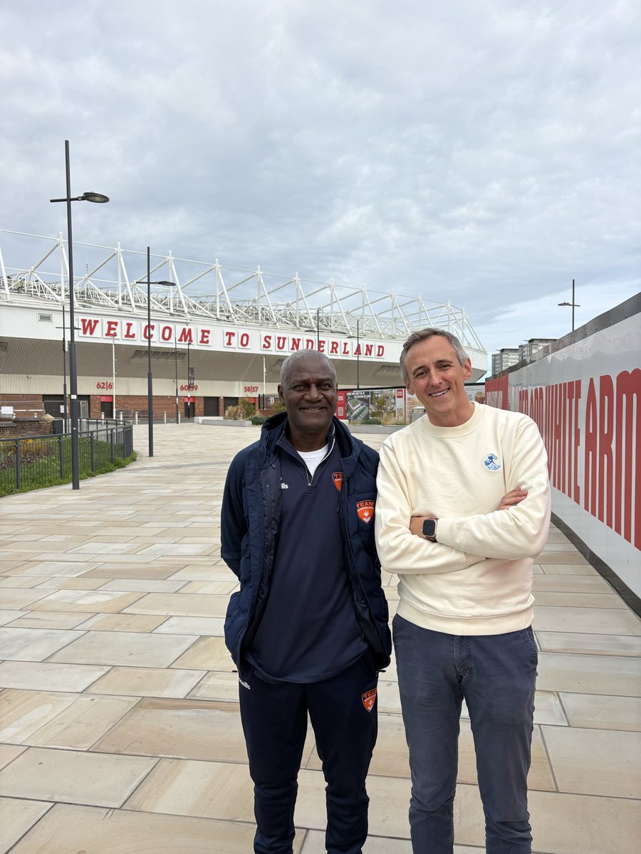 LewisAtkinson's tweet photo. Important conversation with #SAFC legend Gary Bennett. 

Look out for our discussion about working as a team, racism, education and Sunderland’s future  👀🔴⚪️ https://t.co/7Cfh4BfXDz