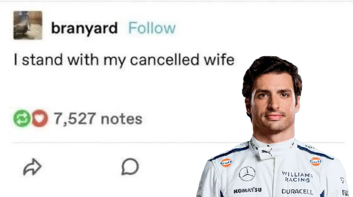 forzasainza's tweet photo. ANYWAYS https://t.co/ofK8fZqkU2
