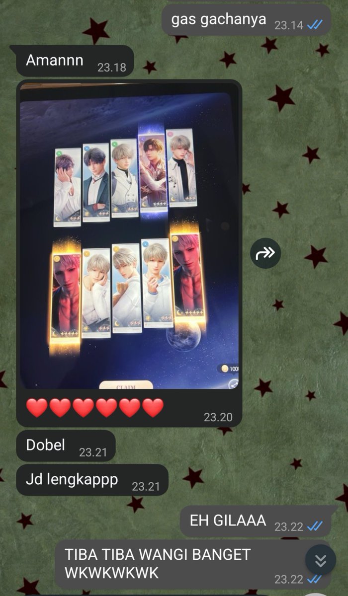 AdekShoShop's tweet photo. penutupan testi gacha wangy🤤 https://t.co/YRYRslPRWC