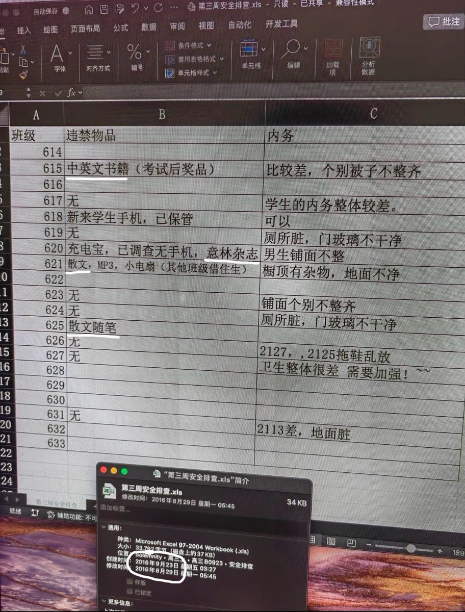 Isolation8964's tweet photo. 有些衡水系中学早在十年前,就已经将非教材书籍列为违禁物品
学生只想积累素材有什么问题? https://t.co/0gONLDXCdl
