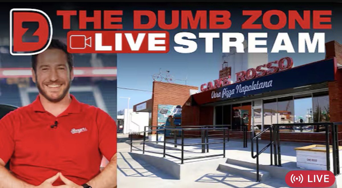 thedumbzone's tweet photo. We’re live from Cane Rosso in Carrollton!

Youtube: https://t.co/ArbVsm9KQO https://t.co/VvWPJNHpNA