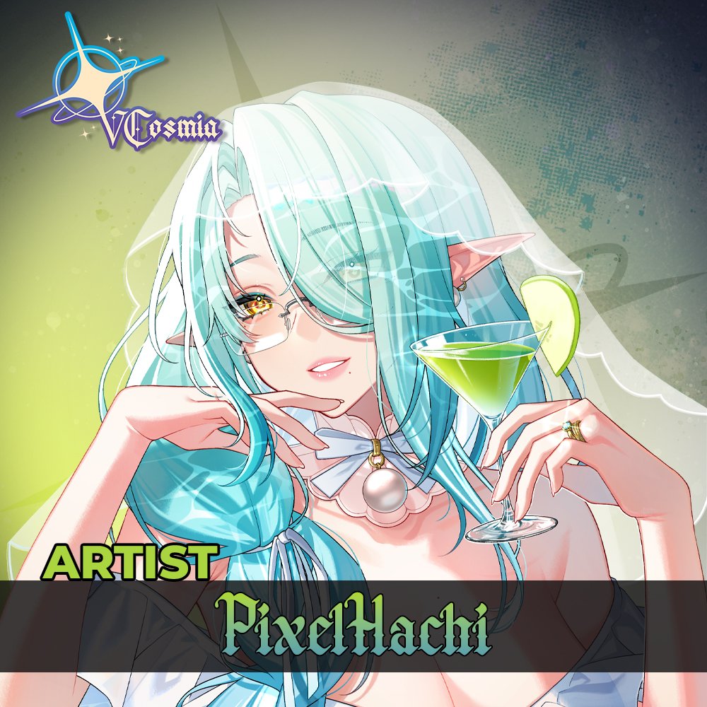 VCosmiaOfficial's tweet photo. Partner Announcement 📢‼️

Known for her stunning art and seasonal YCHs VCOSMIA welcomes @PixelHachi as a partnered Artist https://t.co/lrHMAXcTfI