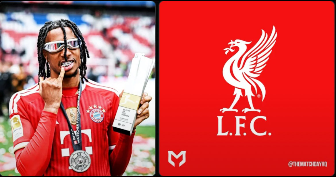 _PitchPulseHQ's tweet photo. 🚨 LIVERPOOL ARE MOVING FOR MICHAEL OLISE! 🔴

The Reds are reportedly pushing to sign the Bayern winger. 👀

Liverpool fans, would you take him? 🤔 https://t.co/T3Ifrulr21