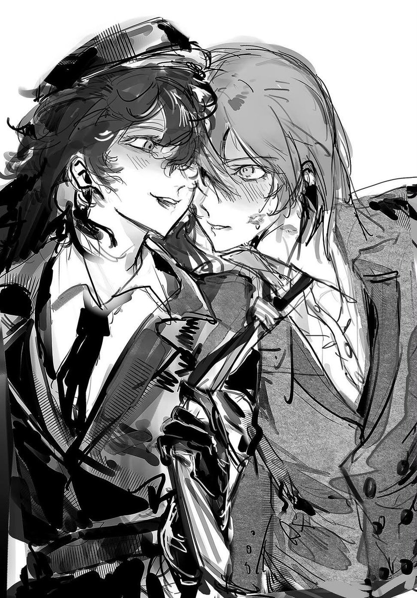 opal__1002's tweet photo. 原來偵探先生喜歡這種的嗎..？🥰❤️
#shuake #主明 https://t.co/LYcde07IUA