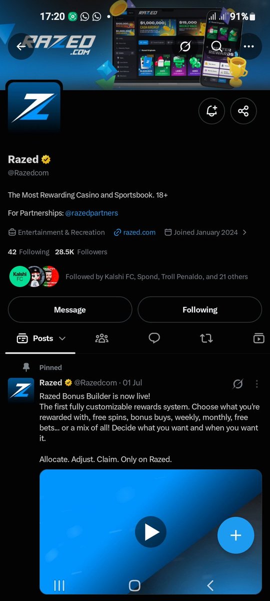 Onchainada's tweet photo. @JulianJackhamer @Razedcom Done ser

GBUkgLwW1rg8r7Ryh1GiojpD9MPVZ8ZDbv4CBQZhyMwh https://t.co/uHozVfBLWs