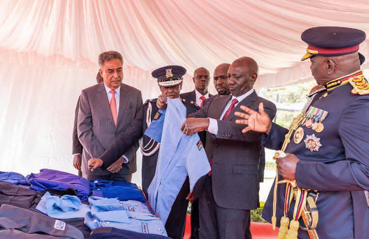 timothyturunga's tweet photo. A new report has raised eyebrows over the Sh2.8 billion police uniforms tender awarded to Nalitex Ltd, a company registered only in 2024.

Investigators went looking for the company’s listed office but found out that its postal address is reportedly shared with an accounting firm and businesses linked to the Ruto family.