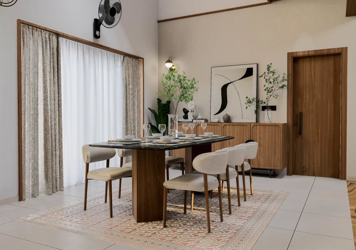 GilmaDicker5's tweet photo. Warm wood tones, soft textures, and elegant details unite to create a beautifully cohesive home interior. https://t.co/KrKBiNcLIh