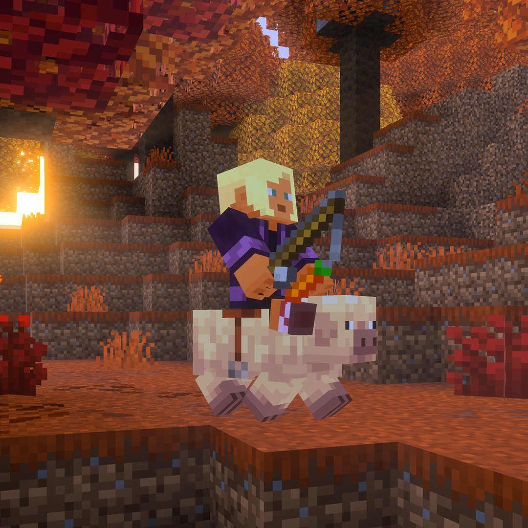 MinecraftES's tweet photo. Por tierra, lava, aire o agua... ¡Ahí estaremos!

Únete a nosotros en #MinecraftLIVE el 26 de septiembre. https://t.co/gzeeD0goLe