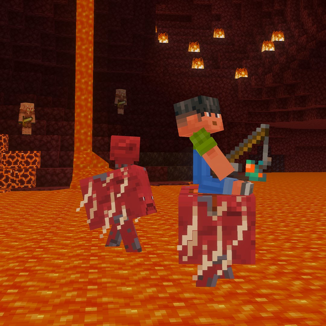 MinecraftES's tweet photo. Por tierra, lava, aire o agua... ¡Ahí estaremos!

Únete a nosotros en #MinecraftLIVE el 26 de septiembre. https://t.co/gzeeD0goLe