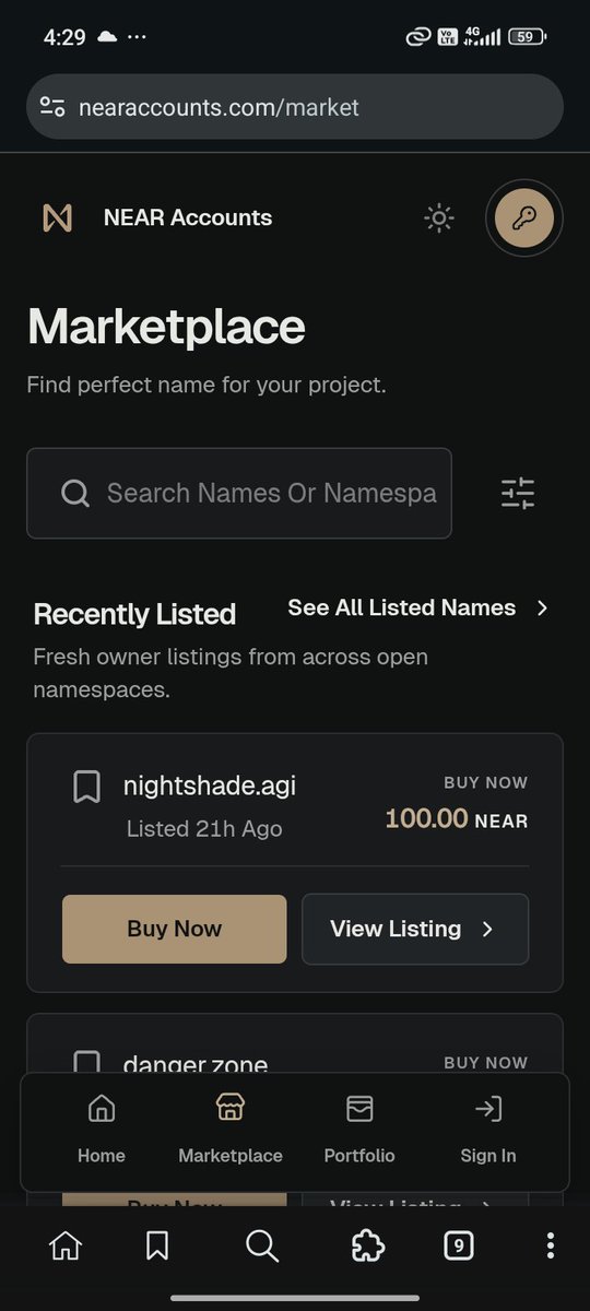 Bobbyfy05's tweet photo. Quick one for anyone building on NEAR: 

https://t.co/hTamypRlgG lets you search and rent a name across different TLA(Top-Level Account) namespaces before committing to a full registration 

This is useful if you’re spinning up a demo, an agent, or a side project and don’t want https://t.co/iLnsA3eD6I