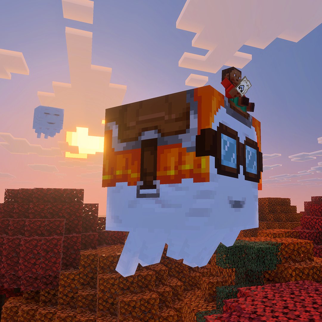 MinecraftES's tweet photo. Por tierra, lava, aire o agua... ¡Ahí estaremos!

Únete a nosotros en #MinecraftLIVE el 26 de septiembre. https://t.co/gzeeD0goLe