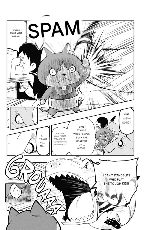 luffyfavvgf's tweet photo. Daily Yokai Watch manga (and konishi sensei) appreciation post!
Day 16 : Jibanyan character
Jibanyan in the manga has moments where he's being really goofy and silly, but also moments where he's really nice, like when he saved a little kid and helped him find back his mom, 1/3 https://t.co/goFl4V5RVR