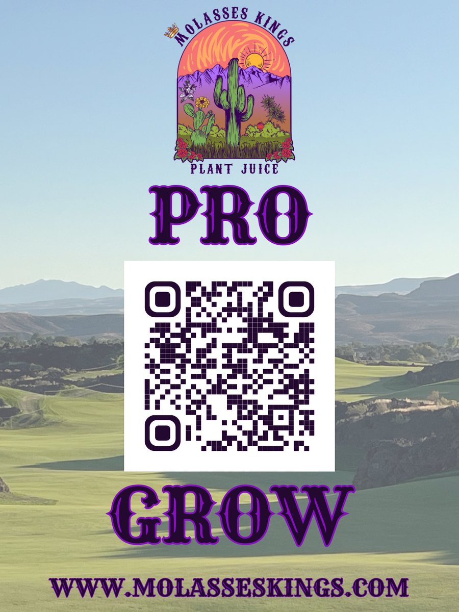 MolassesKings's tweet photo. Join our Molasses Kings Pro Grower Network! 

Scan the QR code to register for additional benefits and incentives. https://t.co/92ZPDhGFVk