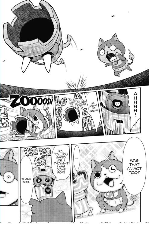luffyfavvgf's tweet photo. Daily Yokai Watch manga (and konishi sensei) appreciation post!
Day 16 : Jibanyan character
Jibanyan in the manga has moments where he's being really goofy and silly, but also moments where he's really nice, like when he saved a little kid and helped him find back his mom, 1/3 https://t.co/goFl4V5RVR