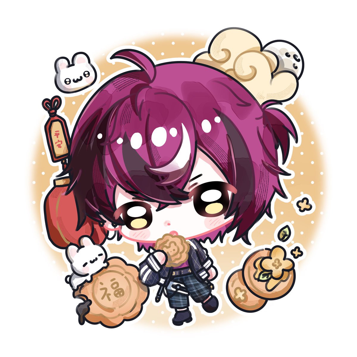 lianxi012's tweet photo. 中秋节快乐🥮！尽管有点晚了……
#Dropsights #DoppioDropscythe https://t.co/9aTiEn9HcC