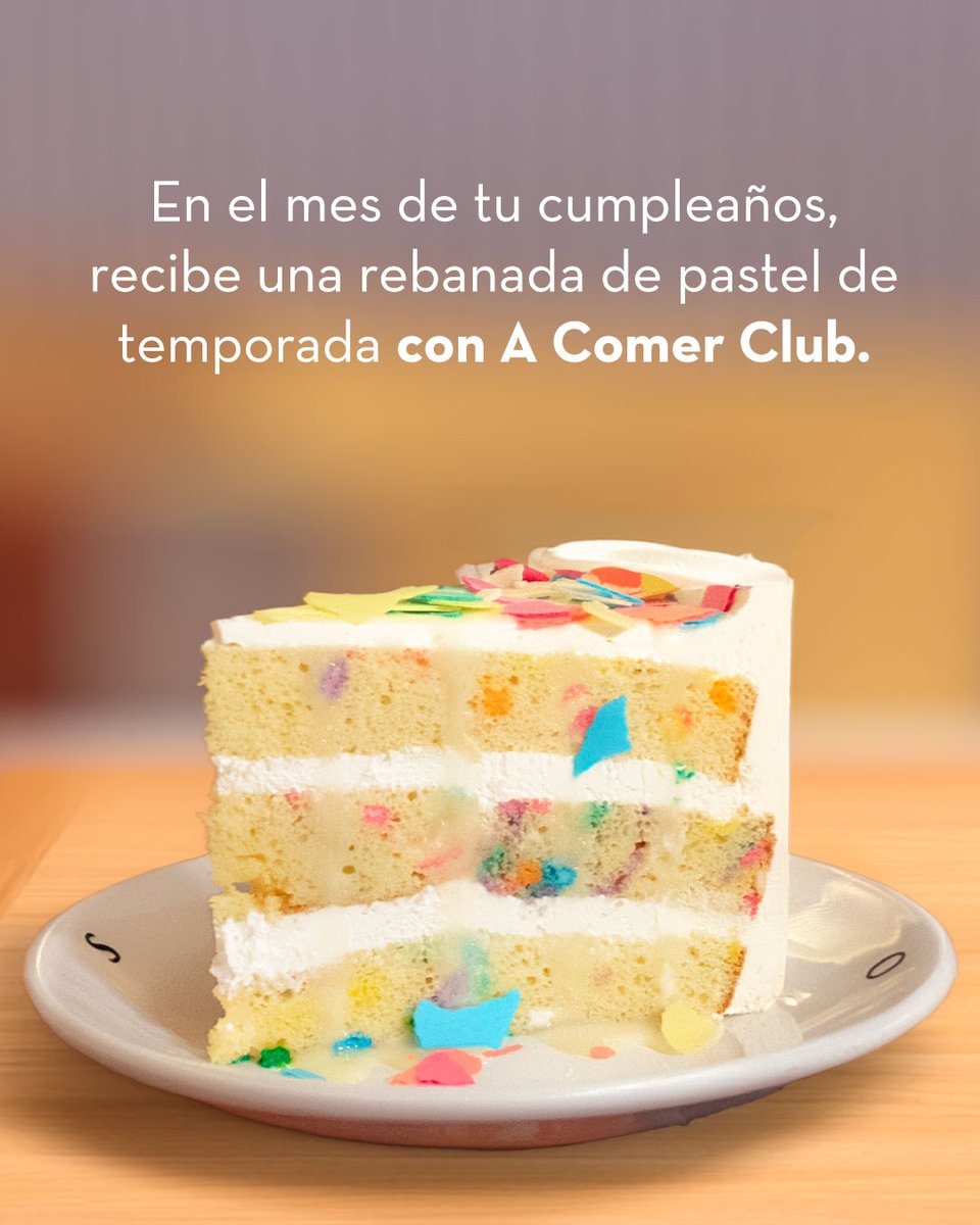 ToksMx's tweet photo. ¿Un programa de lealtad que te da un rebanada de pastel de temporada por tu cumple? 🍰🥳 ¡Es real! Si eres parte de A Comer Club, recibirás el mejor pretexto para celebrar en Toks.

Descarga la app: https://t.co/qQKnO2Mx5w https://t.co/Hj8qTzxoeL