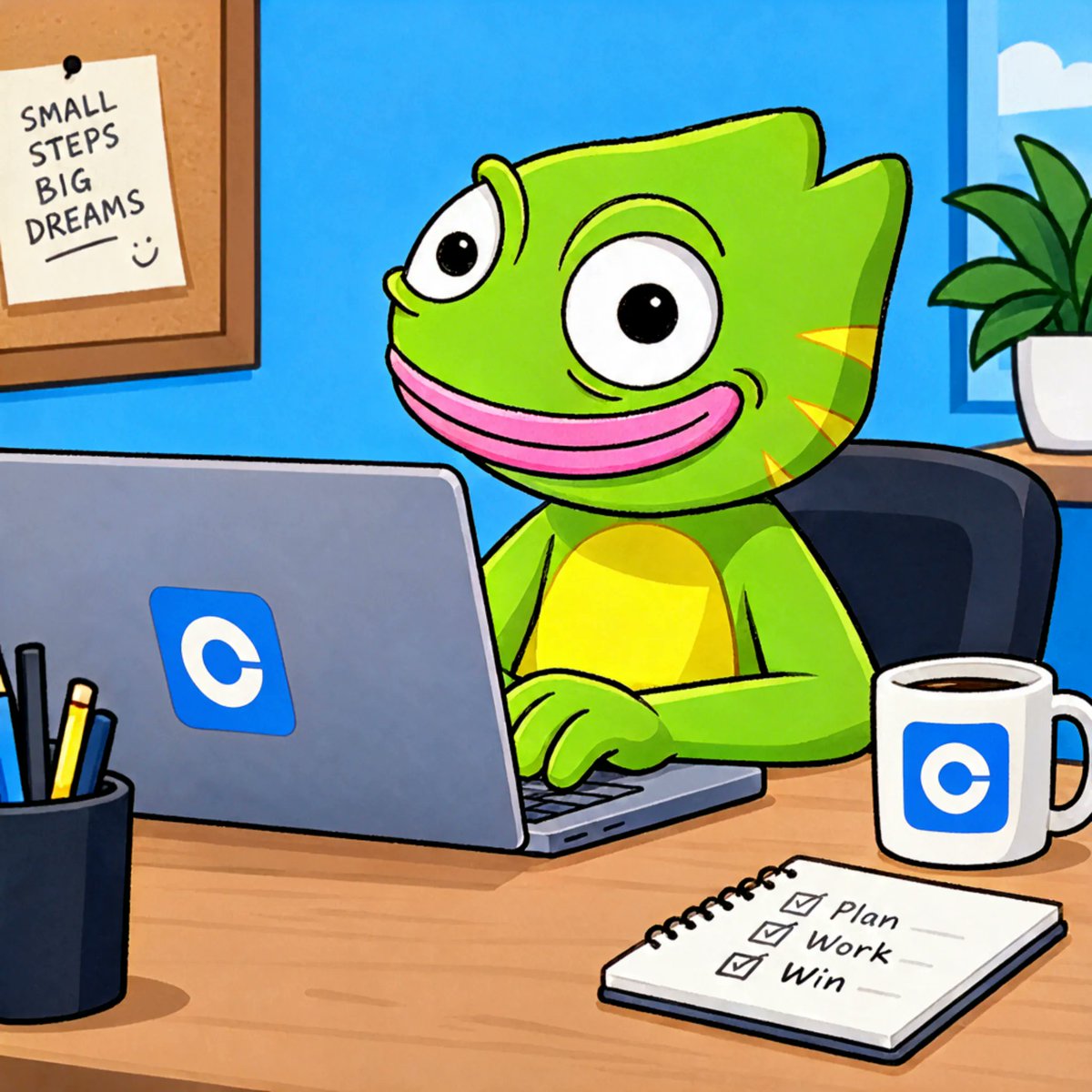 spikebaseiguana's tweet photo. small steps, big dreams 🦎

spike is hustling behind the scenes to make it big https://t.co/pAW99ZoWps