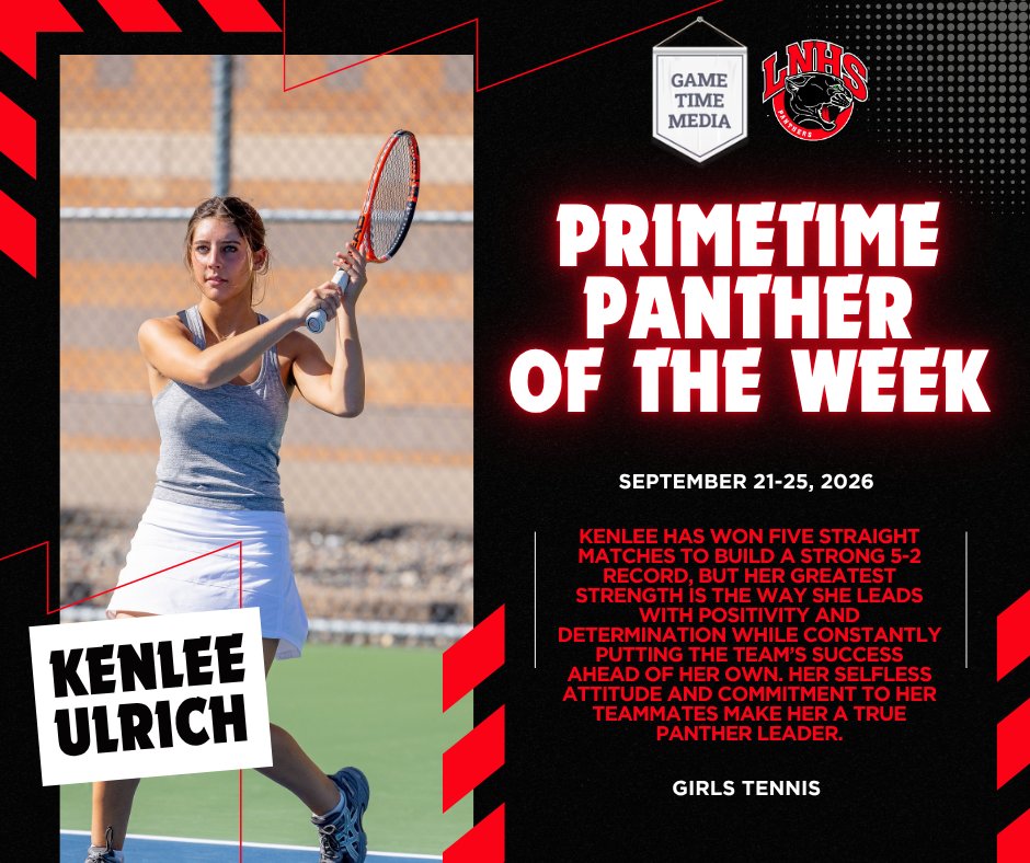 LNHS_AD's tweet photo. Congratulations to this week's Panther's of the Week! https://t.co/KLxrWFj051