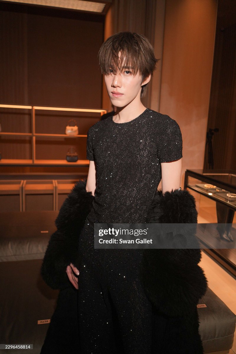 ppkritstyle's tweet photo. PP Krit @ppkritt at the @gucci fashion show as a part of Milan RTW Spring/Summer 2027 fashion week on September 25, 2026 in Milan, Italy. (Photo by Swan Gallet/WWD via Getty Images)

PP KRIT X GUCCI MFW26
#GUCCISS27xPPKRIT
#GucciTheStoreShow
#Gucci #PPKritt #MFW https://t.co/7Ly3wWB0hH