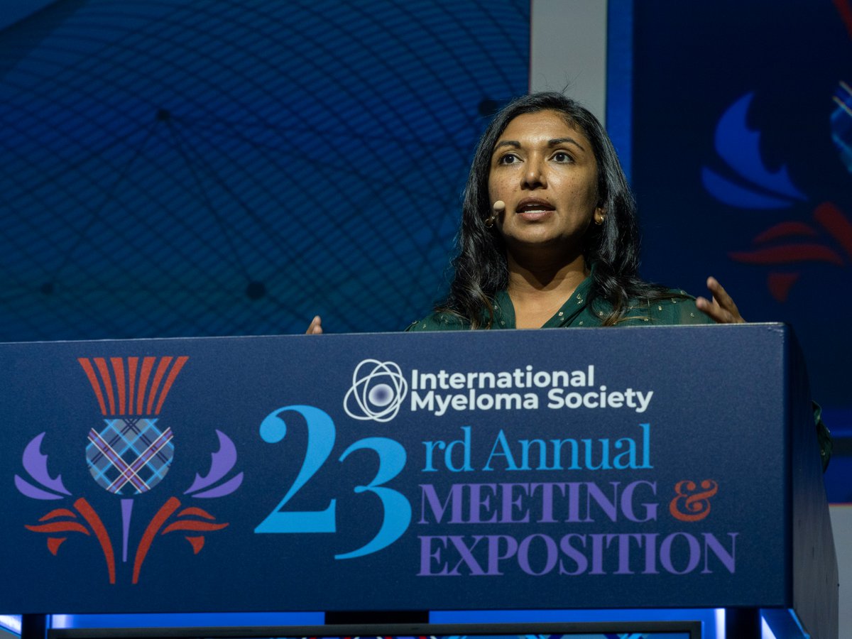 Myeloma Society (@Myeloma_Society) — #IMS26 — conference slide