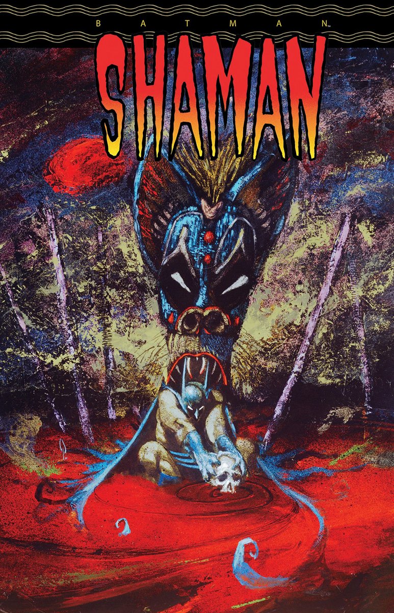 TheBatmanSagaNW's tweet photo. Robert Pattinson says he took inspiration from ‘Batman: Shaman’ comic for his take on Batman in ‘THE BATMAN’

“There’d been amazing interpretations of the character and I was just trying to find out what is the thing that hasn’t really been found. I read so many of the graphic novels and found this one called ‘Shaman’ and that was all about the kind of metaphysical aspects of what the symbolism of the specific bat means and just trying to abstract the idea rather than saying, ‘Yeah, it’s taking away the logic of becoming Batman and saying, no, I’m becoming this other thing.’

It’s not just to scare the criminal it’s for yourself and it’s because you feel a profound connection with this creature that you’ve created, which you then think you’re becoming or that it truly is you, even though you’ve constructed it yourself. I’m doing so many conversations and things in this outfit and I’m like, you have to believe that it’s not an outfit and it’s just your skin. I was trying to draw a lot from that one comic. I thought it was very helpful.”

(via @GQMagazine)
