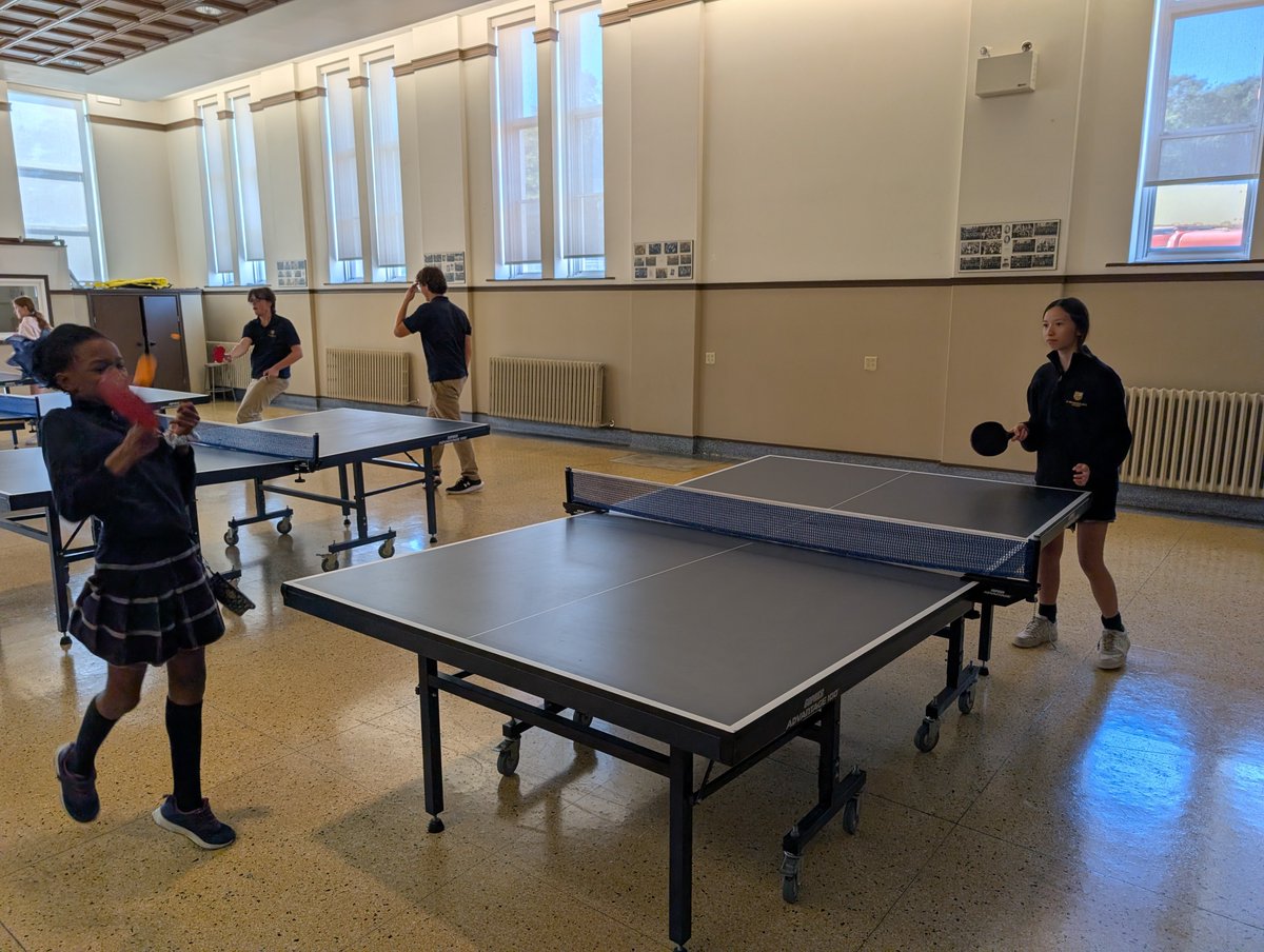 StBonaventures's tweet photo. We're excited to welcome Coach Jeremy Lehr, coach of the NL Canada Games table tennis team, to St. Bon's! Join us Thursdays from 3:30-5:00 PM. Tryouts are still ongoing as we build our team for the high school season. https://t.co/45gMz9vU9A