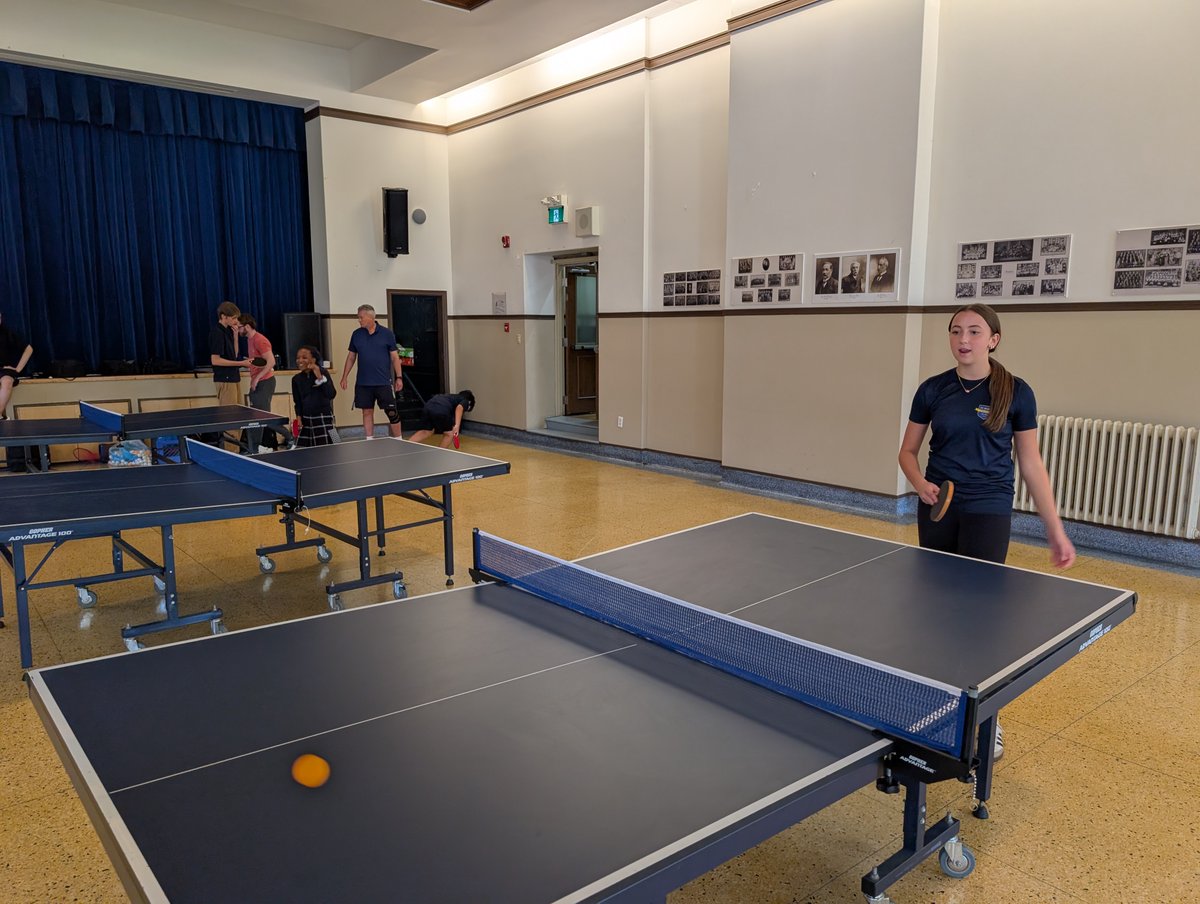 StBonaventures's tweet photo. We're excited to welcome Coach Jeremy Lehr, coach of the NL Canada Games table tennis team, to St. Bon's! Join us Thursdays from 3:30-5:00 PM. Tryouts are still ongoing as we build our team for the high school season. https://t.co/45gMz9vU9A