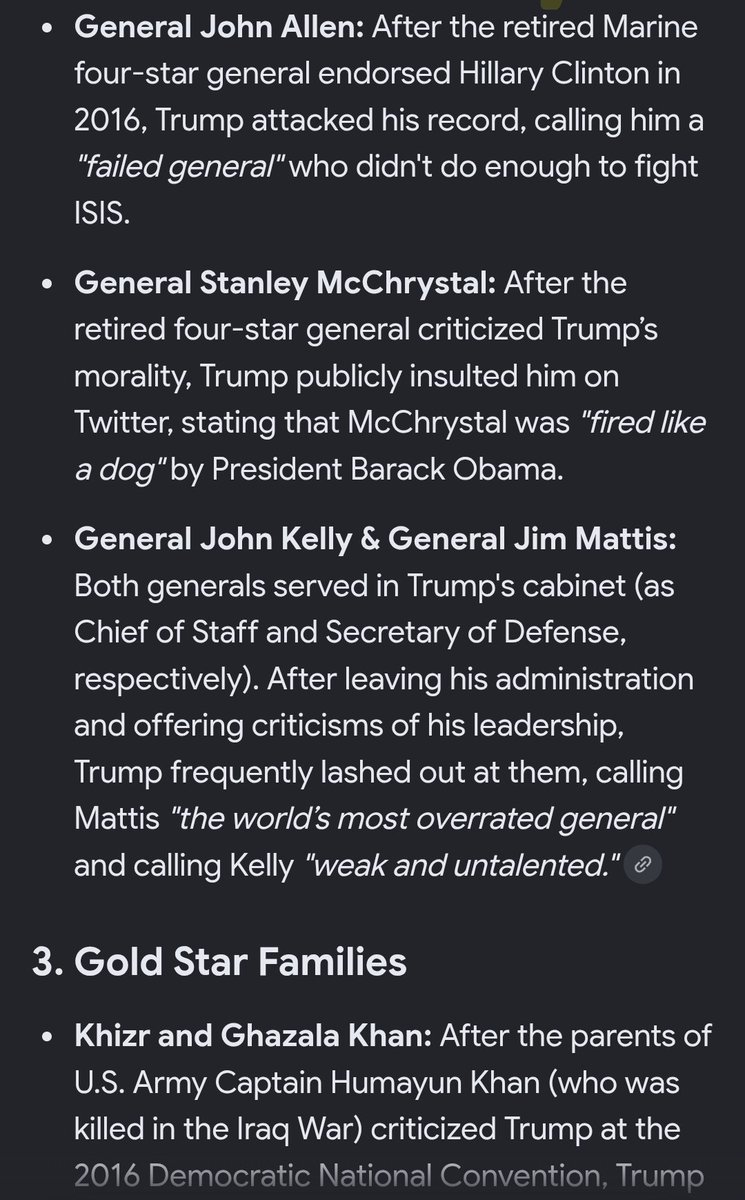 EarthFields's tweet photo. @Curs3dCarl @CBSNews If not thinking one person knows everything, than yup I'm in a cult. 

A attack on one service member is an attack on all service members. 

But sure. 

Have you ever watched the whole speech of trump meeting with our military leaders? Here's parts of it.
https://t.co/miNwQi9GD3 https://t.co/FcC88dCpCJ