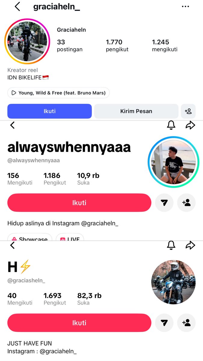 Herprankster's tweet photo. GRACIAHELN - Jilatanya berasa banget 🫣🤤
JASA PRANK - TEMEN/MUSUH/COWOK NORMAL/SELEBTT/SELEBGRAM Dll?
TRUSTED!!! ( VIDEO REAL HASIL SENDIRI )
WAJIB DP (Soalnya sering di TIPU) 
2/3 HARI langsung dapat tanpa basa - basi !! 
Mau? chat ke TELE saja ya 
(https://t.co/v2P9jBPWhq) https://t.co/dSt13xVaVw