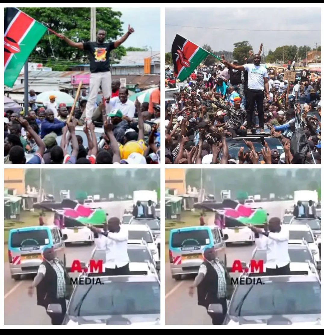 oneswanzala's tweet photo. "I'm the one who taught Sifuna how to hold that flag. Natembeya anaharibu hii kitu" Caleb Amisi https://t.co/2eZIIRWpZ0