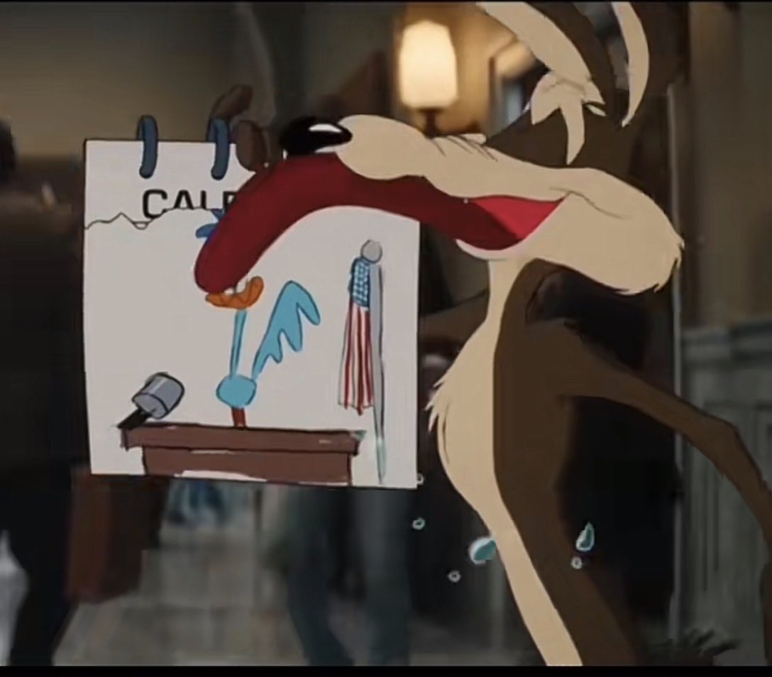 Autosketchkyo's tweet photo. My favorite thing about Wile and Roadrunner is the fact that they are both freaks who live out in the desert who spend all day playing chase the bird and other toons and humans alike find them strange. Like they are strange by other toons standards and it’s great #wileroad https://t.co/1IWYQypaL7