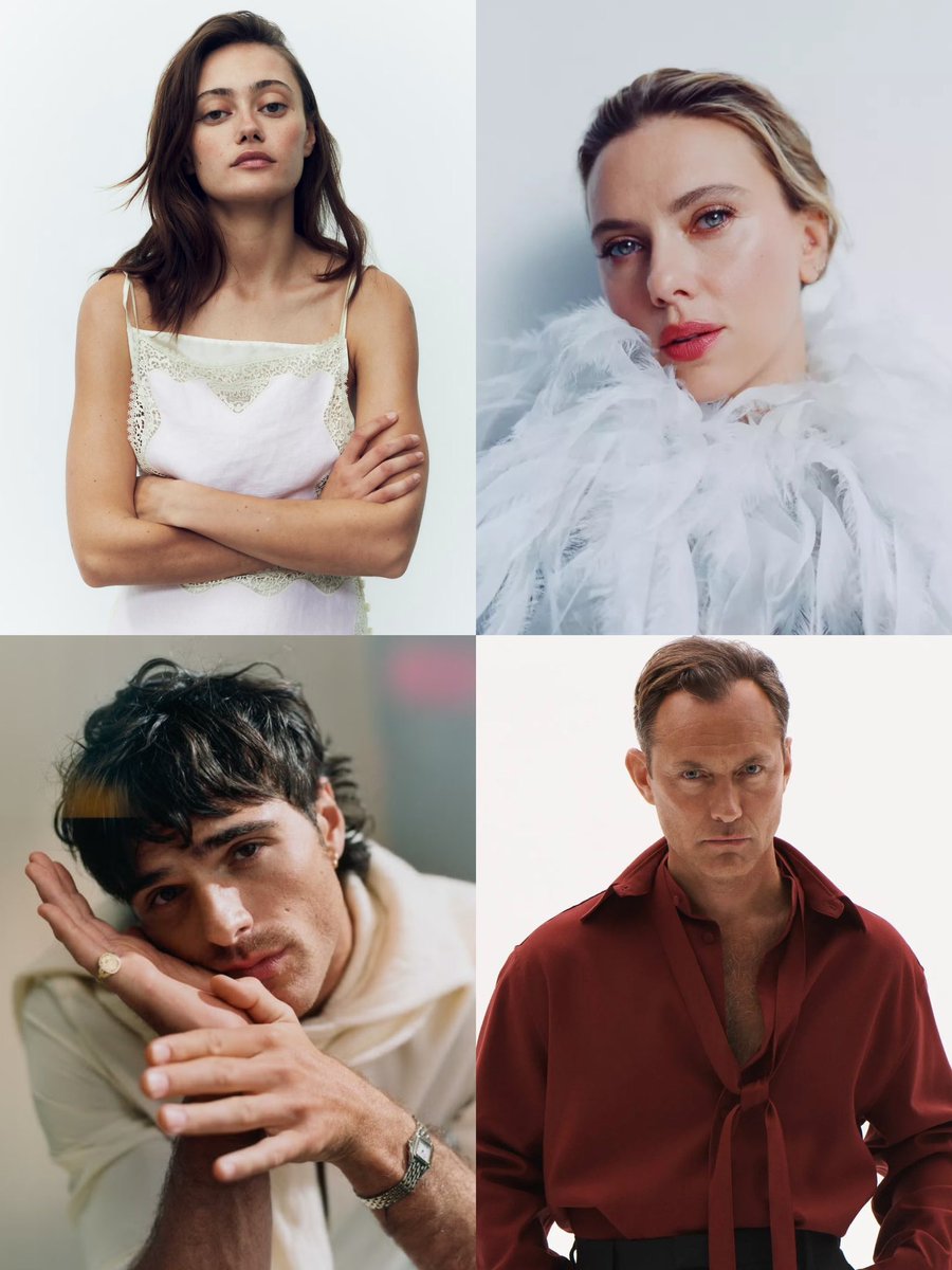 FilmUpdates's tweet photo. Ella Purnell has joined the cast of Ari Aster’s ‘SCAPEGOAT’ alongside Scarlett Johansson, Jacob Elordi and Jude Law. https://t.co/5TSXTjyWAy
