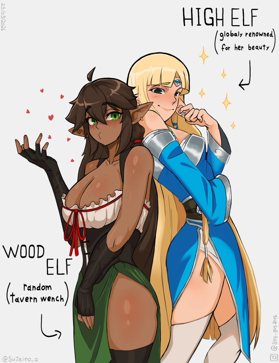 Sujeito_Q's tweet photo. Why not both?
It’s always fun drawing elves. Thanks @JPT_Arts
.
.
#digitalart #smallartist #art https://t.co/PYeiW6ug48