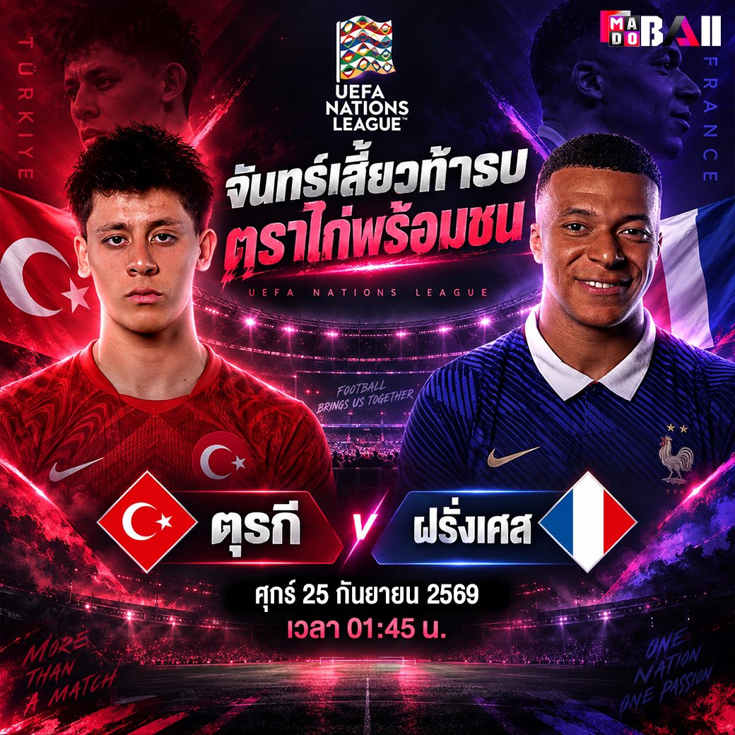 madoballv2's tweet photo. 🔥พร้อมมันส์กันรึยัง #วัยรุ่นชาวบอล คืนนี้มีเดือดแน่นอน🔥
💻เว็บ Madoball เว็บแห่งการรับชมกีฬาถ่ายทอดสด
👉ดูได้ที่นี่ https://t.co/V8z1xFafg4
🥰คมชัดระดับ HD ไม่มีสะดุด รับประกันทุกความประทับใจ

#madoball #บอลสด #บอล #เว็บเเนะนำ #เว็บดีแนะนำ #ดูบอลสด #เทรนวันนี้ #เว็บmadoball https://t.co/cR6Ph0xqB4