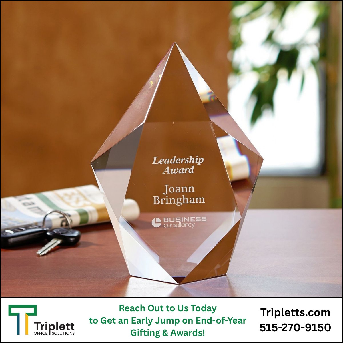 triplettoffice's tweet photo. The end of the year is in sight - which means planning strategy for your company's year-end gifting and awards should start NOW! 🏆

Triplett Office Solutions' promo team is here to help you get an early jump on your company gifts and awards this season!

https://t.co/FDO1ePS8uJ https://t.co/HpSBBtfwvA