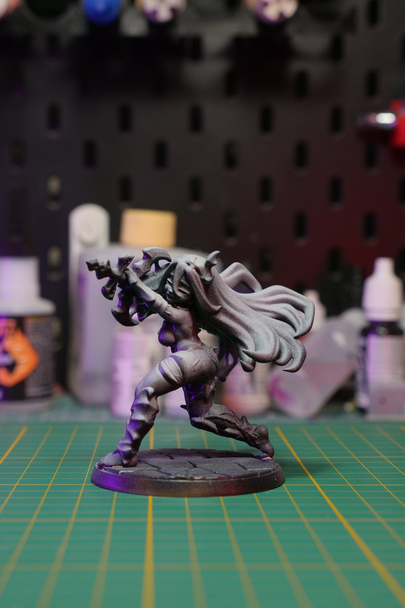 YaroSoup's tweet photo. Presupports and print test done for @Jigglystix 
Cursed Sword from the Monster Girl Encyclopedia eheh https://t.co/dnICpYNHvy
