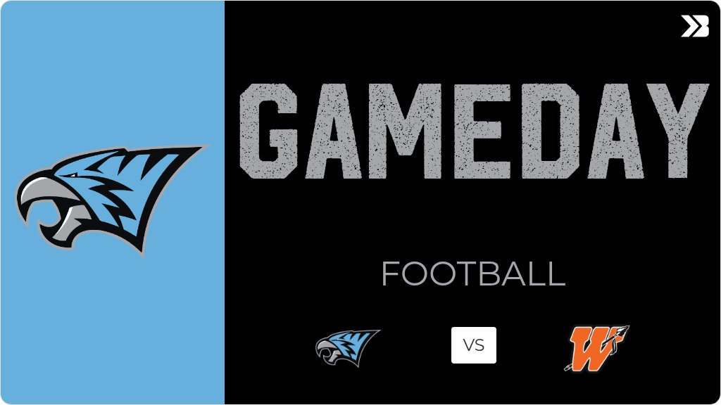 NFV_Football's tweet photo. Football (Freshman) Game Day! - Check out the event preview for the The North Fayette Valley TigerHawks vs The Waukon Indians. It starts at 5:00 PM and is at Waukon Track/Football Field. https://t.co/SIXKGgOQDU