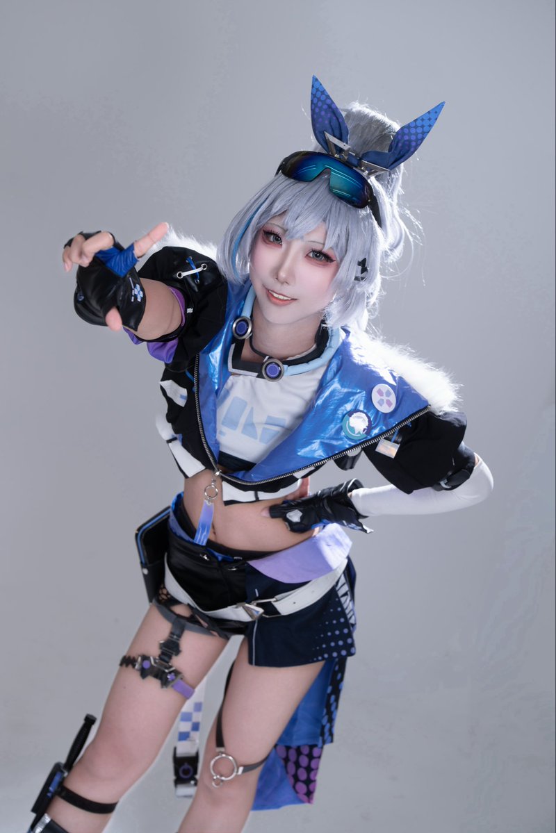 yume_s2oO's tweet photo. cos / SilverWolf 👾݁𖥔.

「私がラスボスってことで！」

📸 @Lynfi386 様

#SilverWolf 
#ハコアム大阪 https://t.co/yBzxRf4o2V