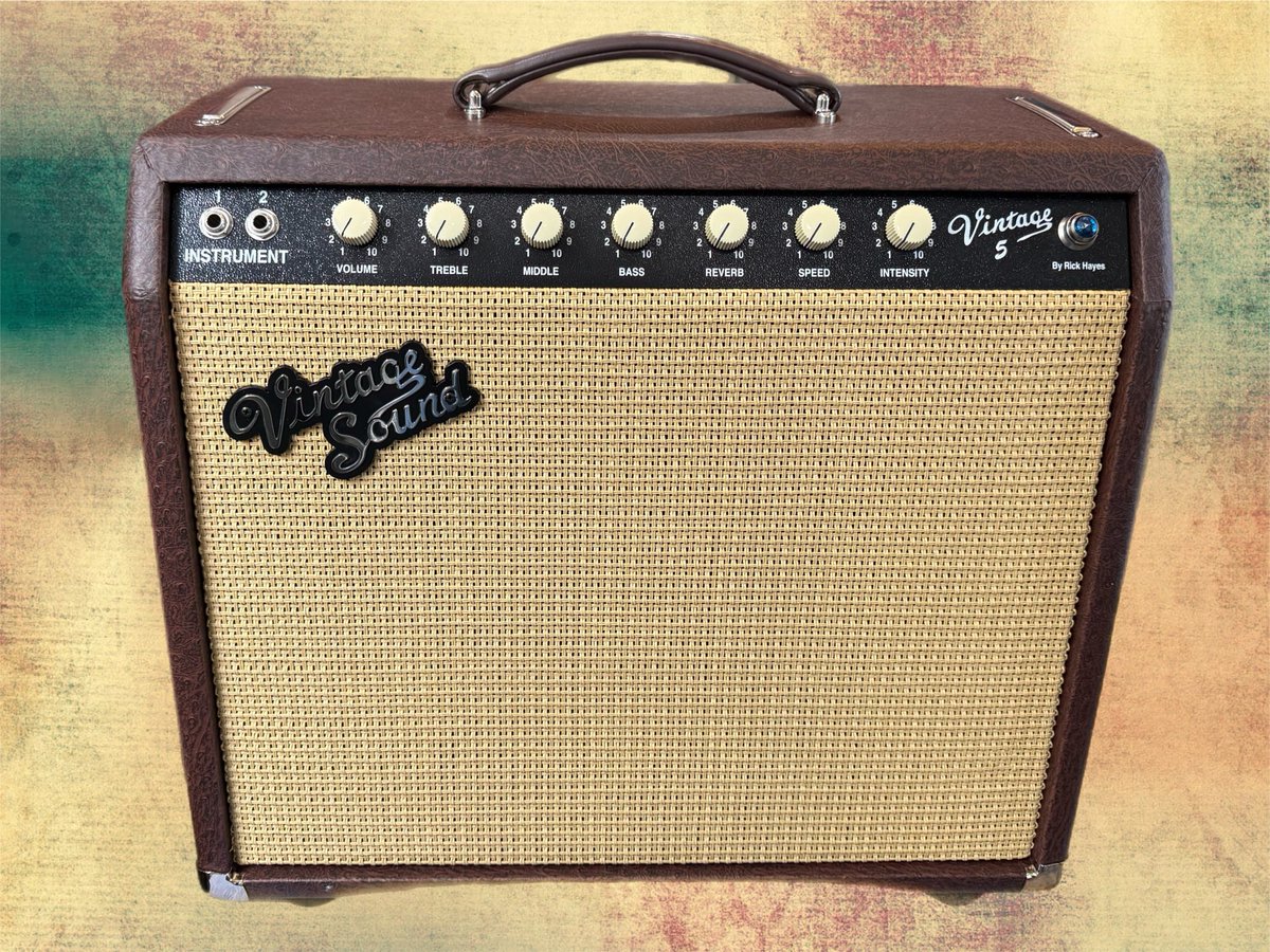 VintageSoundAmp's tweet photo. A highly-modified 5-watt point-to-point hand-wired amp inspired by the legendary 1964–1967 Blackface Fender Princeton Reverb (AA1164 circuit). #reverb #boutique #vintagesound https://t.co/dAPfizgyrh
