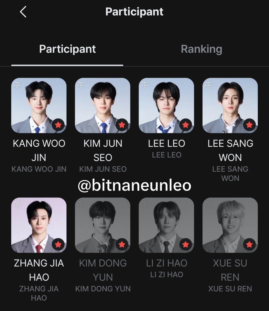 bitnaneunleo's tweet photo. MY TOP 8 BOYS2PLANET TRAINEE
Masih ada sebenernya cuma ga muat +xinlong +lee hyeop +junmin +kaiwen +nian

Emng pick gue sebanyak ini, tapi one pick tetap leo😊🫶 https://t.co/hPsgl6H1MB