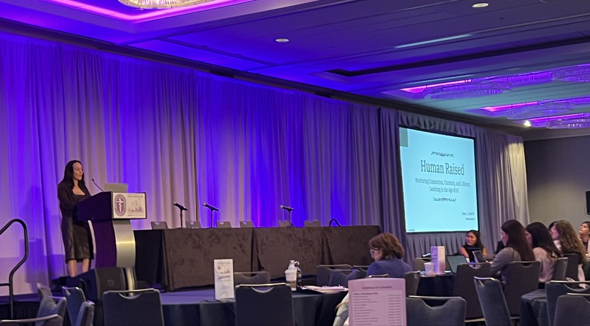 D_HenryMD's tweet photo. Another great discussion of AI at @WomenSurgeons annual meeting - @DrDanaSuskind details the skills that will be imperative in the age of AI. Human Connection is Irreplaceable! #AWS2026 #HumanRaised https://t.co/NJN3UJxRLZ