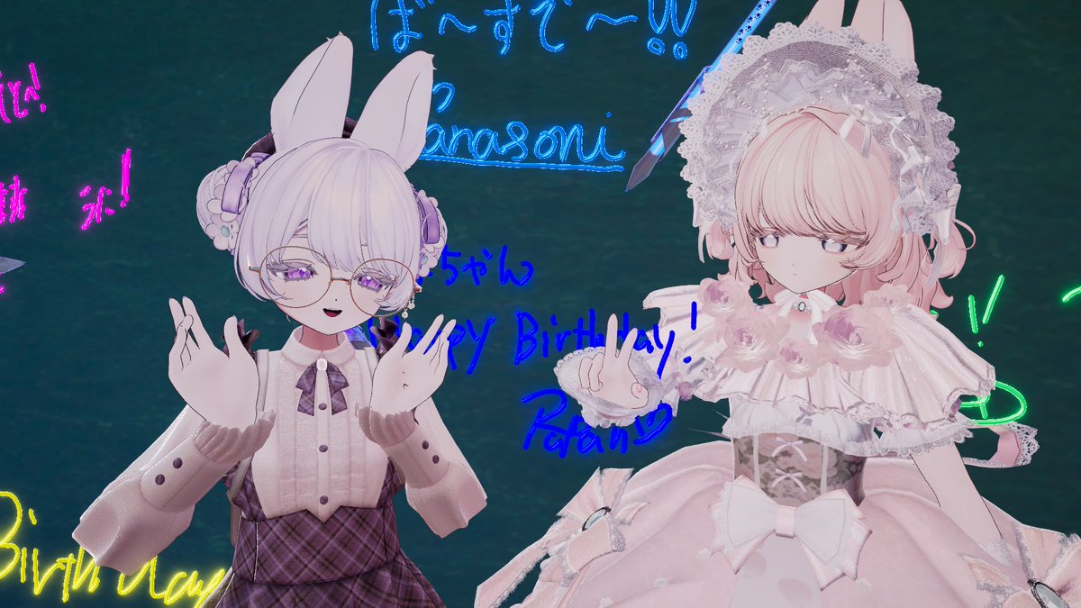 sevenstarabbit's tweet photo. たまちゃん誕生日おめでとう！
お祝いできてよかった〜！🌷 https://t.co/e7YcRgwL8A