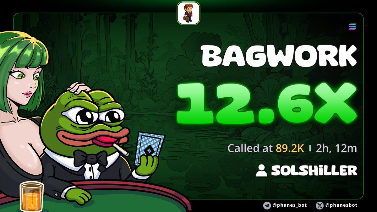 GhostCallerX's tweet photo. 12X from my call on $BAGWORK
too easy https://t.co/I9Dk1vhn4G