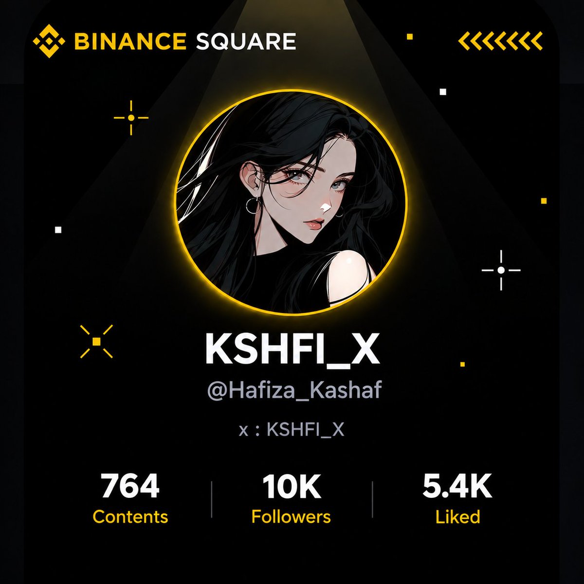 KSHFI_X's tweet photo. Alhamdulillah! 💛🎉
I finally reached 10K followers on Binance Square! 🥹
Thank you to everyone who followed and supported me throughout this journey.
10K achieved  Alhamdulillah. ❤️
Now, onto the next milestone! 🚀 https://t.co/hGE4etiMyD