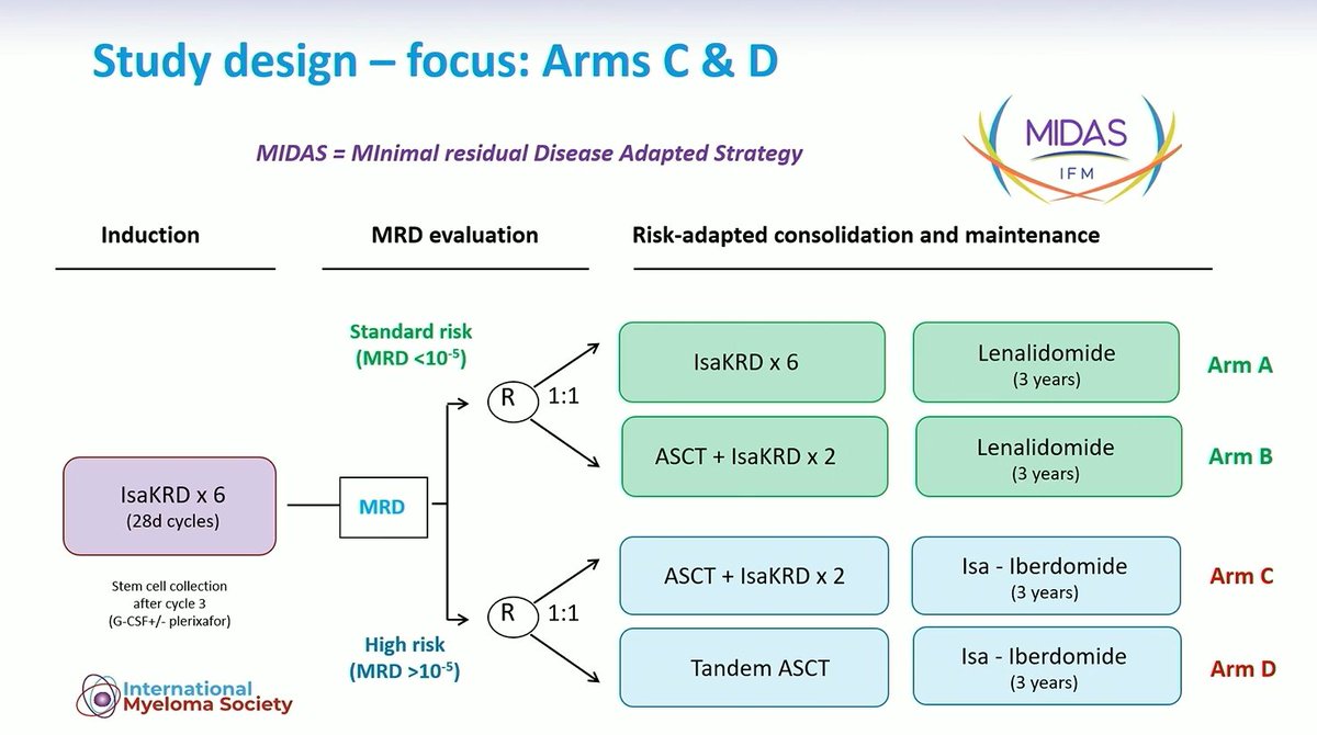 Multiple Myeloma Hub (@MM_Hub) — #IMS26 — conference slide