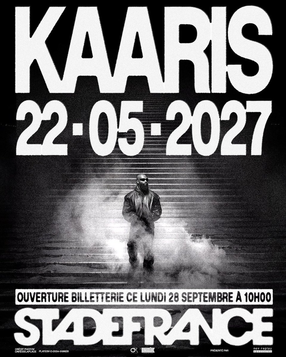 KaarisOfficiel1's tweet photo. 22 MAI 2027 💣
STADE DE FRANCE 🏟️
BILLETTERIE LUNDI 10H.🎟️
https://t.co/G9zF6pbrjV https://t.co/ICeaweEFTp